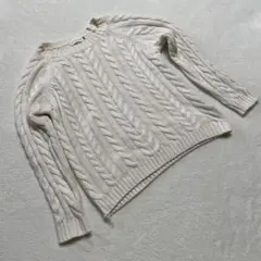 ⭐️レプシィム⭐️ニット セーター トップス ケーブル編み シンプル カジュアル