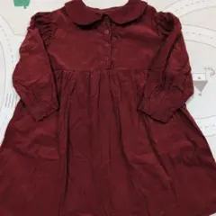 Samansa Mos2 Lagom コーデュロイ ワンピース L