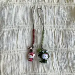 サンリオ ご当地キティ 山口限定 佐賀限定 根付け ストラップ