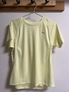 PUMA イエロー Tシャツ L