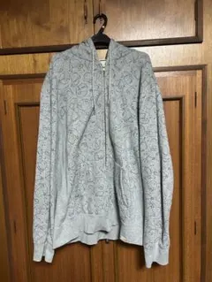 Carhartt XL グレー キャラクター柄 パーカー