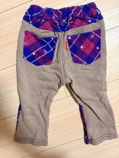 【美品】BABYDOLL チェック柄 おしゃれ パンツ 80サイズ