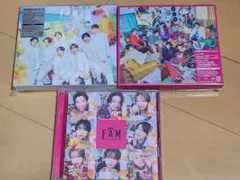 timelesz アルバム FAM 3形態 先着特典・トレカ付