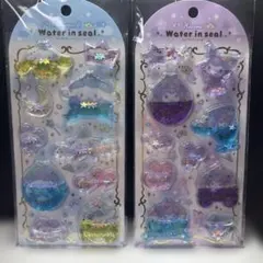 【正規品】ウォーターインシール　サンリオ2枚セット　シナモン クロミ