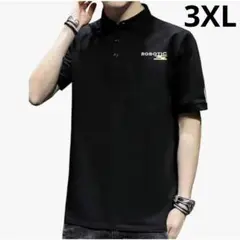 メンズ ポロシャツ 3XL 大きいサイズ ゆったり 半袖 Tシャツ 新品