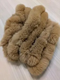 ラビットファー マフラー