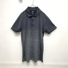 UNIQLO ユニクロ　グレー Mサイズ ポロシャツ