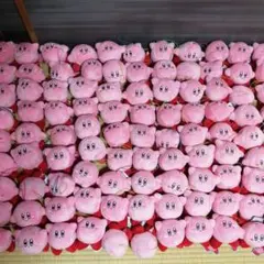 星のカービィ マスコット3　100点セット まとめ売り ラウンドワン限定　新品