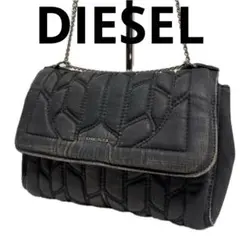 DIESEL archive chain gimmick leather bag - メルカリ