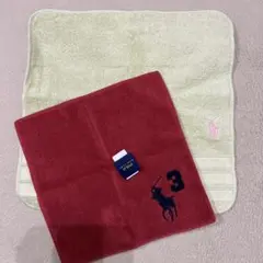 ポロ　ラルフローレン　タオルハンカチ