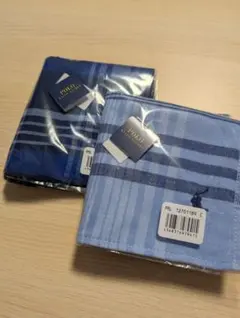 ポロラルフローレン チェック柄 ハンカチ 2枚セット