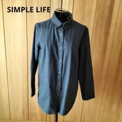 SIMPLE LIFE　シンプルライフ　シャツジャケットのサムネイル