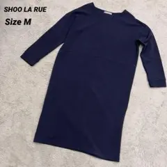 シューラルー　SHOO LA RUE　ワンピース　チュニック　ネイビー　M