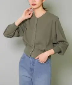 カーディガン　レディース　アーバンリサーチ　KBF カーキ