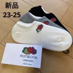 新品タグ付き　FRUIT OF THE LOOM 3足　靴下のサムネイル