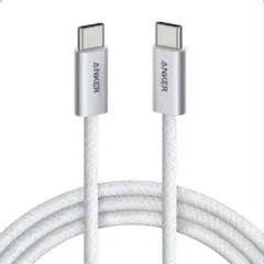 開封済 Anker Zolo USB-C & USB-C ケーブル 1.8m