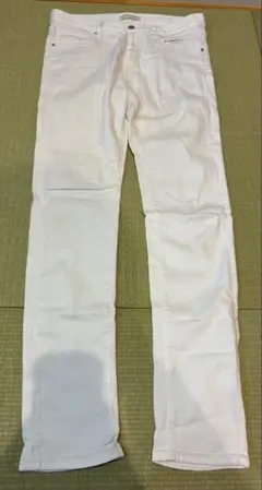 UNIQLO ホワイトジーンズ 31インチ スキニー