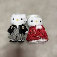 激レア希少HelloKitty　ハローキティ ぬいぐるみ 和服　和装　ぬいぐるみ