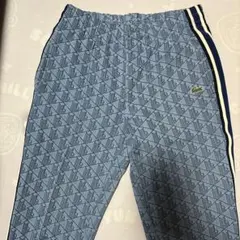 LACOSTE ラコステ 総柄 トラックパンツ FR3 US S LACOSTE 総柄 トラックパンツ ブルー系 FR3 - メルカリ