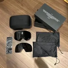 新品CHIMI ゴーグル ブラックレンズ 付属品あり