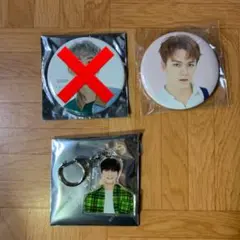 SEVENTEEN アクリルキーホルダー 缶バッチ