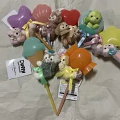 ディズニー　リゾート　ダッフィー　フレンズ　ぬいぐるみ　スティック