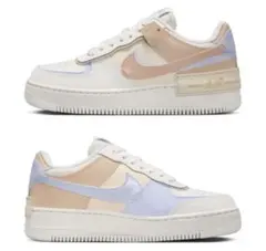 Nike Air Force 1 ホワイト/ベージュ/ブルー