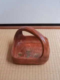 楽焼　手鉢　菓子器　茶道具　古民藝　陶磁工芸　箱付　Q2701 楽焼 手鉢 菓子器 茶道具 古民藝 陶磁工芸 箱付 Q2701 - メルカリ