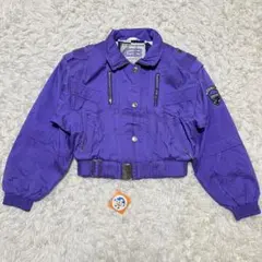 シービースポーツ/ショートジャケット/パープル/L/スポーティ/撥水加工