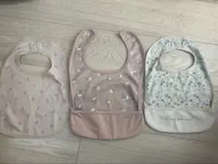 子供用 くすみカラー お食事エプロン