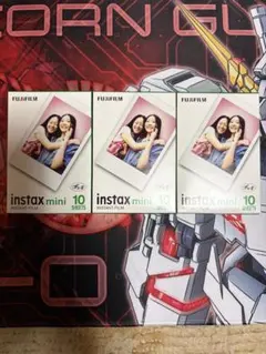 【新品】FUJIFILM instax mini チェキフィルム ×3個セット