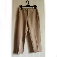 GU テーパードアンクルパンツ　ベージュ　Sサイズ　低身長