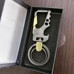 キーホルダー ガンメタルのサムネイル