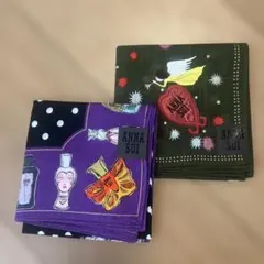 ANNA SUI ハンカチ 2枚セット