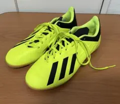 美品！adidas フットサルシューズ 25.0cmイエロー・ブラック