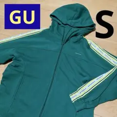 GU and beautiful people コラボ　パーカー　グリーン　S