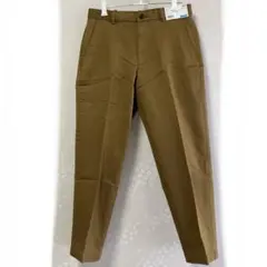 UNIQLO EZYリラックスフィットアンクルパンツ S ブラウン新品未使用タグ