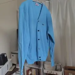 IZOD LACOSTE LONDON 水色 カーディガン