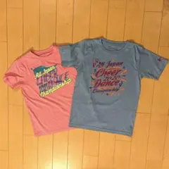 Under Armourチア大会記念Tシャツ2枚セット　YLG