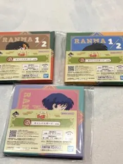 らんま1/2 一番くじ キャンバスボード 3種セットのサムネイル