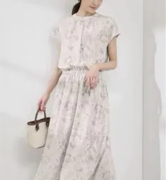 ロペピクニック　フラワー　花柄　総柄 ロング　ワンピース　2025