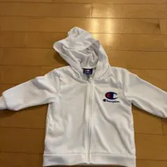 Champion フード付きパーカー 90サイズ ホワイト