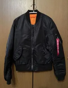 ALPHA INDUSTRIES MA-1 フライトジャケット　ブラック　S
