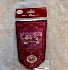 東京ディズニーシー フード＆ワイン ワッペンアクセサリー(ミッキー&ミニー)