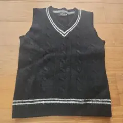 COMME CA ISM Vネックベスト 130A