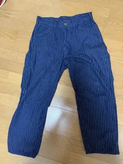 Lee ネイビー ストライプ ペインターパンツ ヒッコリー