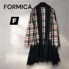 【FORMICA GIANFRANCO】ガウンカーディガン/シースルー/レース