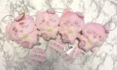 ちいかわぬいぱれっと〜さくらいろ〜マスコット 全4種コンプセット