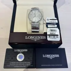 LONGINES L47744726 36mm シルバー - メルカリ