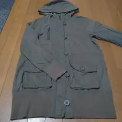 カーキ　ミリタリージャケット　M